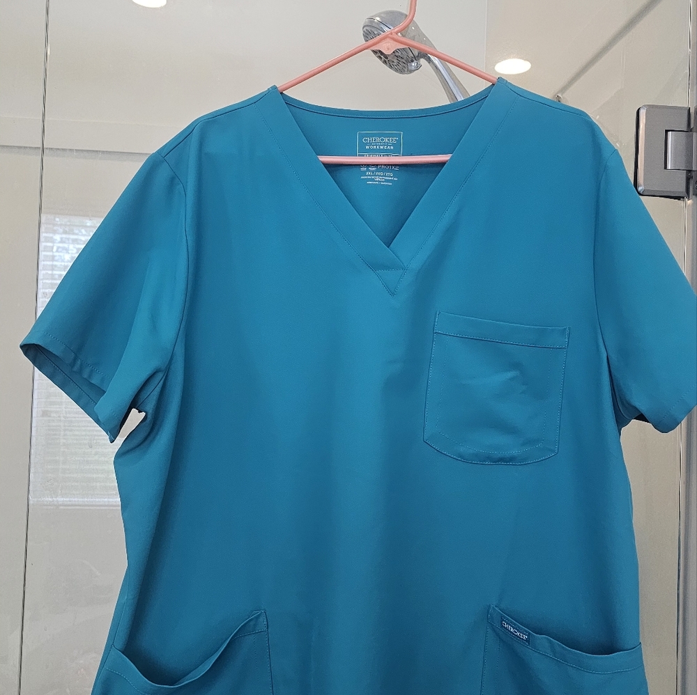 Teal Scrub Set